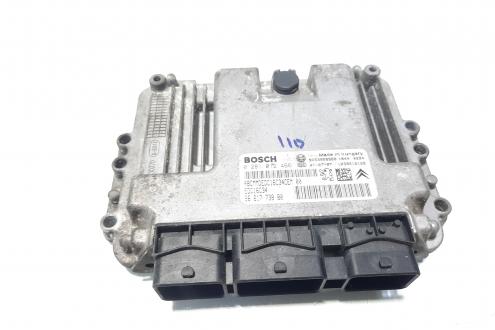 Calculator motor ECU, cod 9661773880, 0281012466, Citroen Berlingo 2, 1.6 HDI, 9HZ (idi:560711)