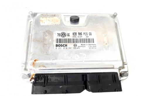 Calculator motor ECU Bosch, cod 038906019GQ, 0281010941, Skoda Superb I (3U4), 1.9 TDI, AVF (idi:439943)