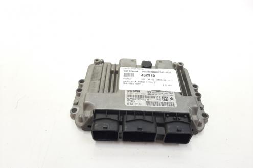 Calculator motor ECU, cod 9662872280, 0281011634, Peugeot Partner (II), 1.6 HDI, 9HX (idi:482919)