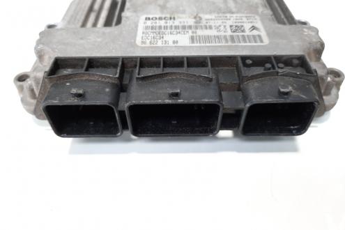 Calculator motor ECU, cod 9662213180, Citroen C4 (I) coupe, 1.6 HDI, 9HX (idi:483411)