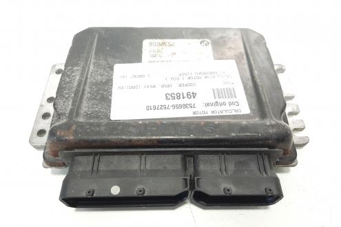 Calculator motor ECU, cod 7530656-7527610, Mini Cooper Cabrio (R52), 1.6 16v benz, W10B16AB (idi:491853)