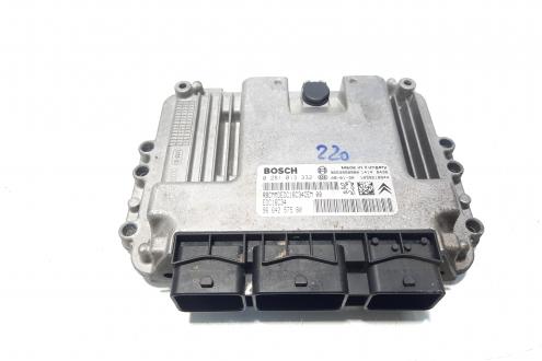 Calculator motor ECU, cod 9664257580, 0281013332, Peugeot Partner (II) Tepee, 1.6 HDI, 9HZ (idi:560719)