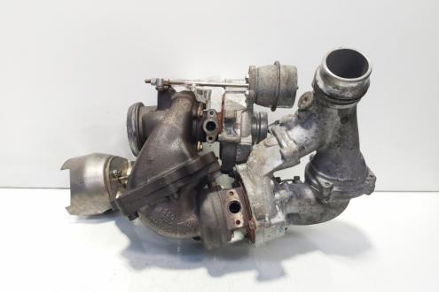 Turbosuflanta Biturbo, cod A6510902880, A6510905780, Mercedes Clasa C T-Model (S204) 2.2 CDI, OM651912, 4x4 (id:639355)