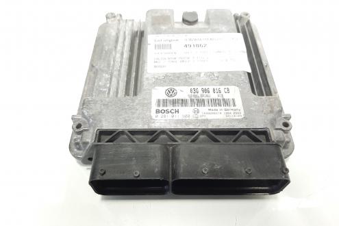 Calculator motor, cod 03G906016CB, 0281011900, Skoda Octavia 2 (1Z3) 1.9 TDI, BKC (idi:491862)