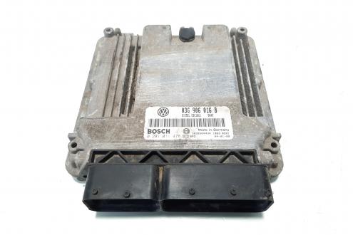 Calculator motor ECU, cod 03G906016B, 0281011478, Vw Jetta 3 (1K2) 1.9 TDI, BKC (idi:554916)