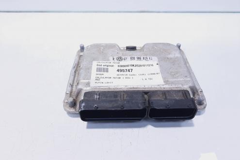 Calculator motor, cod 038906019KJ, 0281011216, Vw Golf 4 Variant (1J5) 1.9 TDI, ASZ (idi:495747)