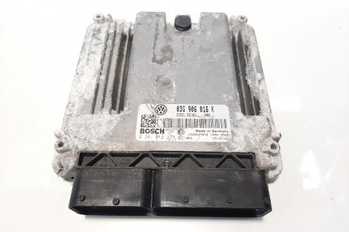 Calculator motor Bosch, cod 03G906016K, 0281012237, Audi A3 (8P1) 1.9 TDI, BKC (idi:483333)