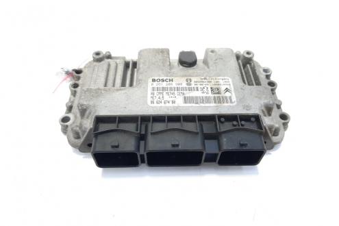Calculator motor Bosch, cod 0261208908, 9662467480, Peugeot 206 SW, 1.6 benz, NFU (idi:483628)