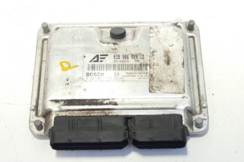 Calculator motor Bosch, cod 038906019LD, 0281011198, Vw Golf 4 (1J1), 1.9 TDI, ASZ (idi:483196)