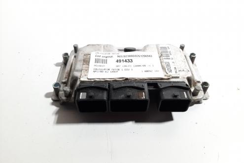 Calculator motor, cod 9657823880, 0261206943, Peugeot 307 CC (3B), 1.6 benz, NFU (idi:491433)