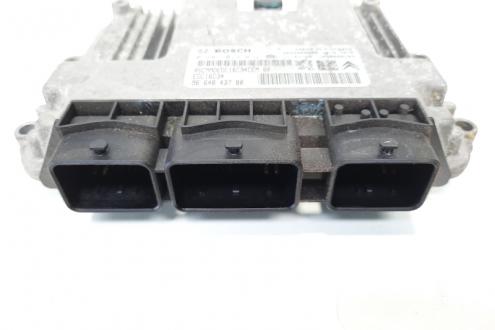 Calculator motor ECU Bosch, cod 9664843780, 0281013872, Citroen C4 (I) sedan, 1.6 HDI, 9HZ (idi:483386)