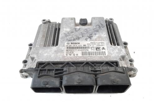 Calculator motor ECU, cod 9678818280, 9666729580, Peugeot Partner (II), 1.6 HDI, 9HP (idi:538594)