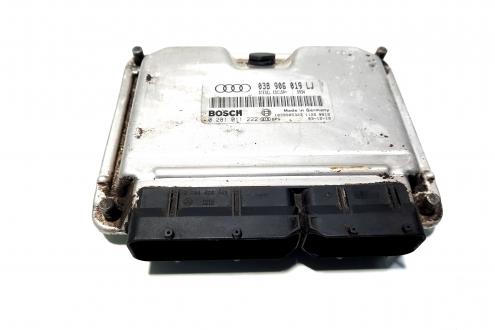 Calculator motor, cod 038906019LJ, 0281011222, Audi A6 Avant (4B5, C5) 1.9 TDI, AVF (idi:517453)