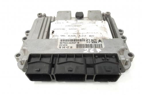 Calculator motor ECU Bosch, cod 9664843780, 0281013872, Peugeot 3008, 1.6 HDI, 9HZ (idi:549930)