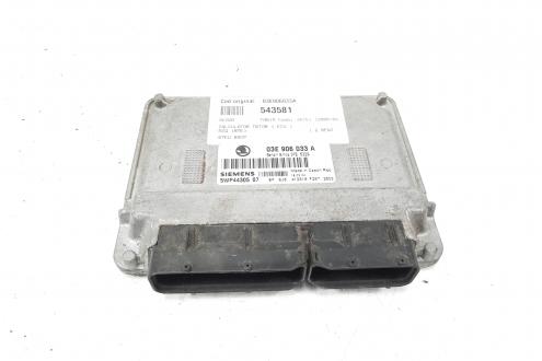Calculator motor, cod 03E906033A, Seat Cordoba (6L2), 1.2 benz, AZQ (idi:543581)