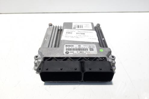 Calculator motor ECU, cod 7801711, 0281013251, Bmw 3 Touring (E91), 2.0 diesel, 204D4 (idi:617356)