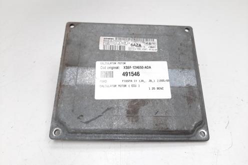 Calculator motor ECU, cod XS6F-12A650-ADA, Ford Fiesta 4 (JA, JB), 1.25 benz, DHF (idi:491546)