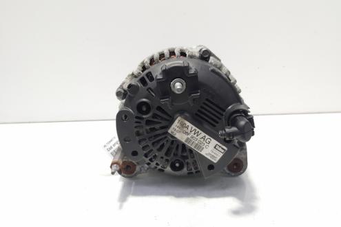 Alternator 140A, Valeo, cod 06F903023C, Vw Eos (1F7, 1F8) 2.0 TDI, CBAB (id:643624)