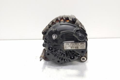 Alternator 140A, Valeo, cod 03C903025D, Vw Golf 6 (5K1) 1.4 TSI, CAX (id:643819)