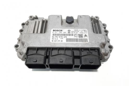 Calculator motor Bosch, cod 0261208908, 9662467480, Citroen C4 (I) 1.6 B, NFU (idi:483317)