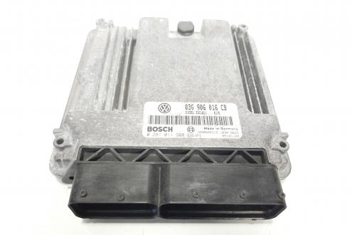 Calculator motor, cod 03G906016CB, 0281011900, Seat Altea (5P1) 1.9 TDI, BKC (idi:491777)