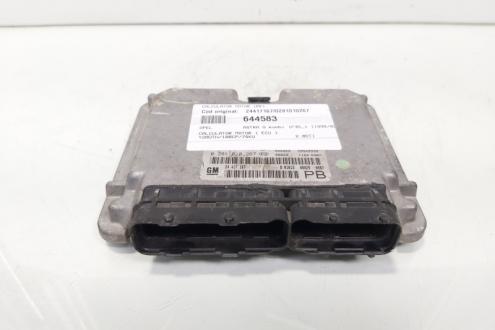 Calculator motor ECU, cod 24417167, 0281010267, Opel Astra G Combi (F35), 2.0 DTI, Y20DTH (id:644583)