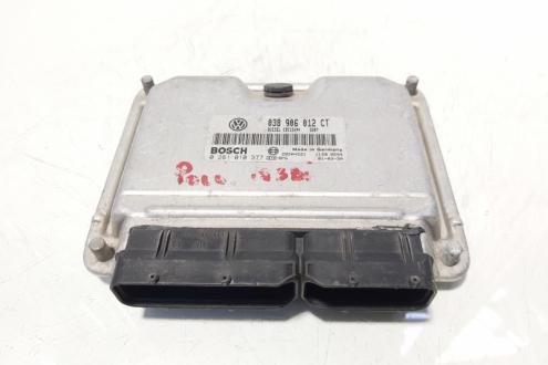 Calculator motor ECU, cod 038906012CT, 0281010377, Vw Polo (6N2) 1.9 SDI, ASX (id:644813)