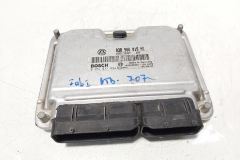 Calculator motor ECU, cod 038906019NE, 0281011824, Skoda Fabia 1 Combi (6Y5) 1.9 TDI, ATD (id:644817)