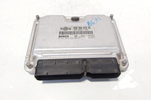 Calculator motor Ecu, cod 038906019DS, 0281010543, VW Passat Variant (3B6), 1.9 TDI, AVF (id:644917)