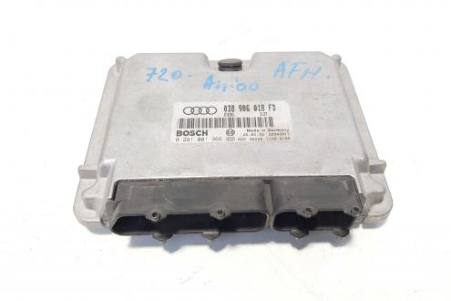Calculator motor Ecu, cod 038906018FD, 0281001966, Audi A4 (8E2, B6), 1.9 TDI, AFN (id:644922)