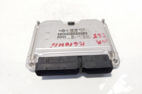 Calculator motor ECU, cod 038906019GL, 0281010944, Audi A4 (8E2, B6), 1.9 TDI, AVB (idi:644903)