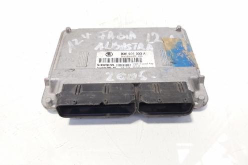 Calculator motor ECU, cod 03E906033A, Vw Polo sedan (9N), 1.2 benz, AZQ (idi:644991)