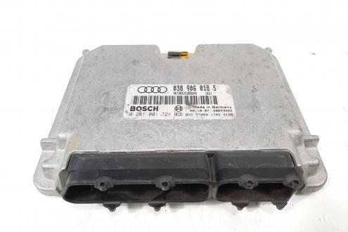 Calculator motor ECU, cod 038906018S, 0281001721, Audi A4 Avant (8D5, B5), 1.9 TDI, AFN (idi:535500)