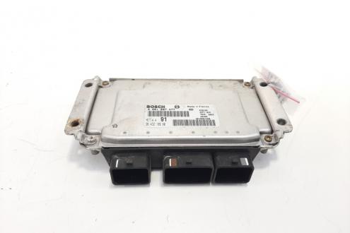 Calculator motor, cod 9643218980, 0261207477, Peugeot 206 CC, 1.6 benz, NFU (idi:483772)
