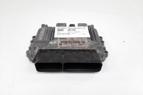 Calculator motor, cod GM55556829, 0281011943, Opel Astra H GTC, 1.7 CDTI, Z17DTL (idi:491792)