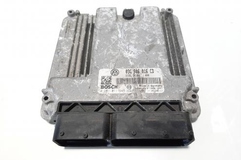 Calculator motor, cod 03G906016CD, 0281011945, Vw Passat Variant (3C5) 1.9 TDI, BKC (idi:483468)