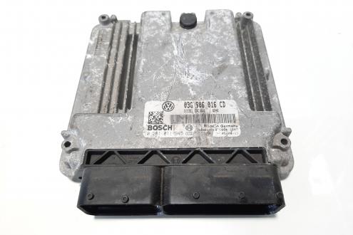 Calculator motor, cod 03G906016CD, 0281011945, Seat Altea XL (5P5, 5P8) 1.9 TDI, BKC (idi:483468)