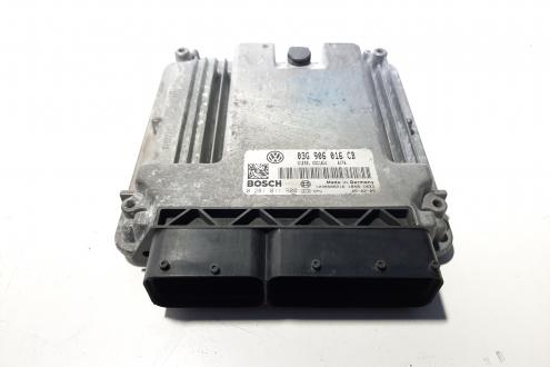 Calculator motor Bosch, cod 03G906016CB, 0281011900, Skoda Octavia 2 (1Z3), 1.9 TDI, BKC (idi:491763)