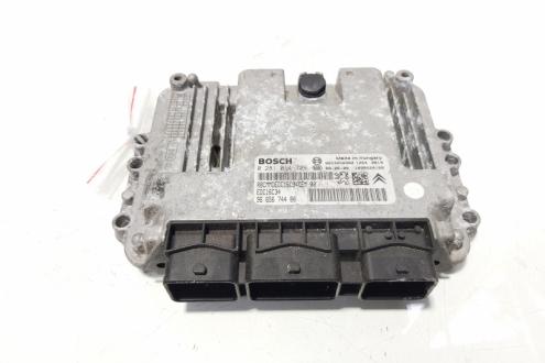 Calculator motor ECU, Bosch, cod 9665674480, 0281014729, Peugeot 206 SW, 1.6 HDI, 9HZ (idi:648022)