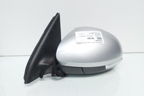 Oglinda electrica stanga cu semnalizare lumina ambientala si rabatare electrica, Vw Tiguan (5N) (id:651381)