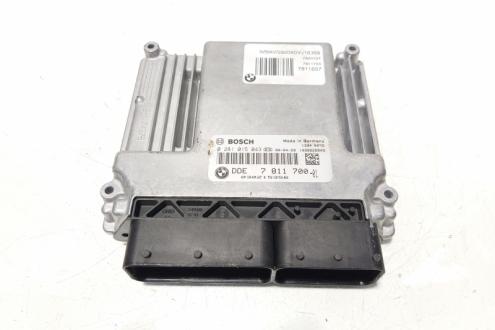 Calculator motor ECU, cod 7811700, 0281015043, Bmw X3 (E83), 2.0 diesel, N47D20A (idi:647765)