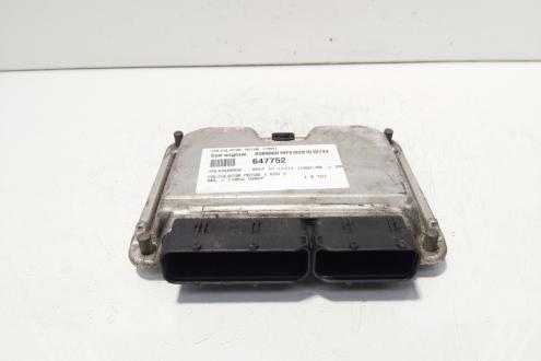 Calculator motor ECU, cod 038906019FE, 0281010744, VW Bora (1J2), 1.9 TDI, ARL (idi:647752)