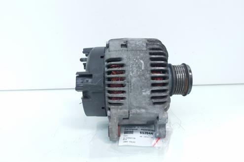 Alternator 180A Valeo, cod 03G903016A, Audi A6 (4F2, C6), 2.0 TDI, BLB (id:653944)