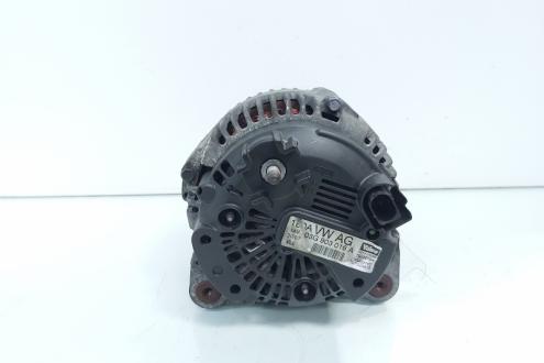 Alternator 180A Valeo, cod 03G903016A, Audi A6 (4F2, C6), 2.0 TDI, BLB (id:653944)
