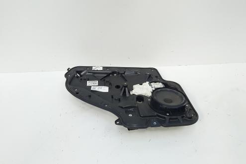 Macara cu motoras usa stanga spate, cod 5K4839729H, 1K0959703AL, VW Golf 6 (5K1) (id:657180)