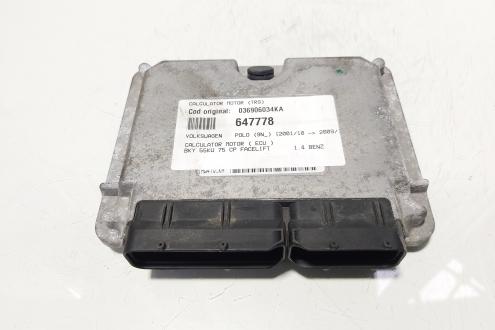 Calculator motor ECU, cod 036906034KA, Skoda Fabia 1 (6Y2) 1.4 benz, BKY (idi:647778)