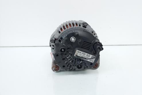 Alternator 180A Valeo, cod 021903026L, Vw Touran (1T1, 1T2) 2.0 TDI, BMM (idi:664034)