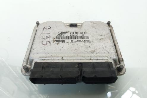 Calculator motor ECU, cod 038906019FC, 0281010751, Vw Sharan (7M8, 7M9, 7M6) 1.9 TDI, AUY (id:664827)