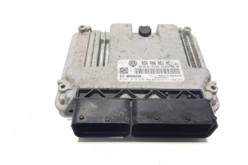 Calculator motor Ecu, cod 03G906021MC, 0281013299, Skoda Octavia 2 (1Z3) 2.0 TDI, BMM (idi:643431)