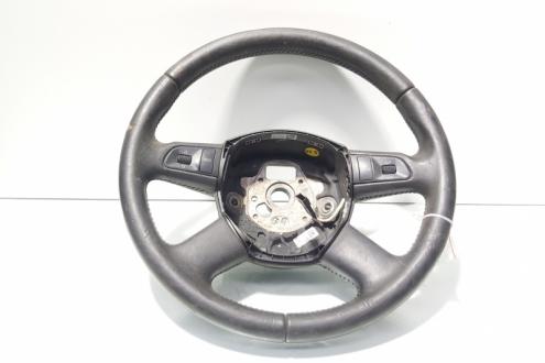 Volan piele cu comenzi, cod 8K0419091B, Audi A4 Avant (8K5, B8) (id:666196)